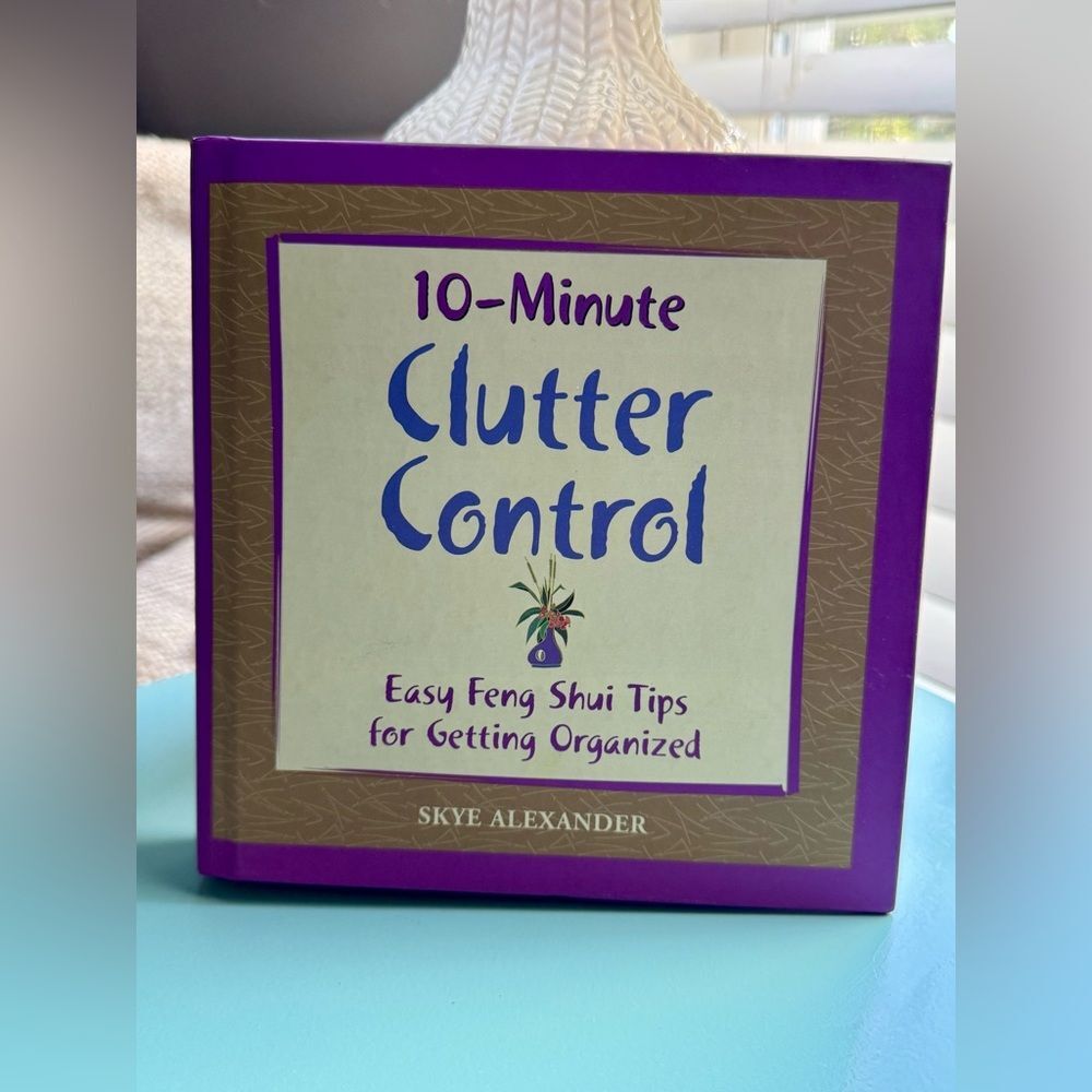 Wonderful! “10-Minute Clutter Control” hardback book!